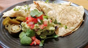 Quesadillas at One for the Crow in Maidstone