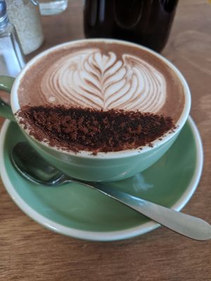 Spare the caffeine overload and get an incredible Vegan Hot chocolate at One for the Crow in Maidstone