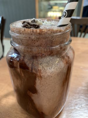 Cookies and cream shake at One for the Crow in Maidstone