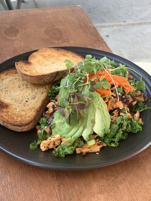 Tofu scramble at One for the Crow in Maidstone