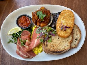 big breakfast special  at One for the Crow in Maidstone