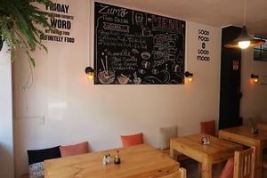 Restaurant interior  at Zumo Food & Drink in Banos