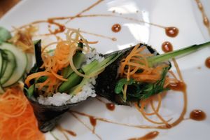 Vegan Temaki at Zumo Food & Drink in Banos