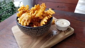 Chips at Byron Bay General Store in Byron Bay