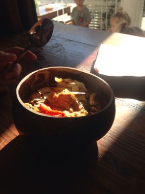 Açai bowl at Byron Bay General Store in Byron Bay