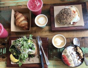 Brekkie at Byron Bay General Store in Byron Bay