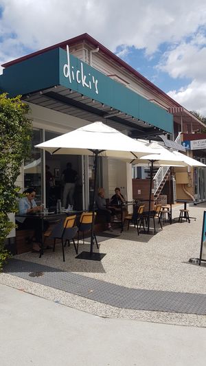 entrance at Dicki's in New Farm