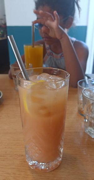 Fresh juice at Dicki's in New Farm