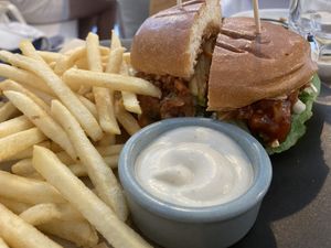 Super delicious and I love the brioche bun, however if you’re really hungry this is more like a sandwich than a burger in terms of being filling  at Dicki's in New Farm