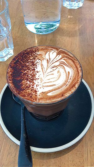 Coffee   at Dicki's in New Farm