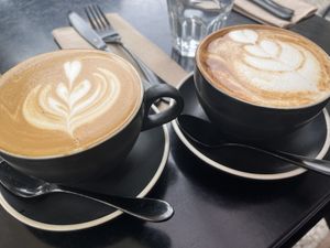 GREAT coffees  at Dicki's in New Farm