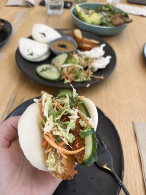 Build your own bao  at Dicki's in New Farm