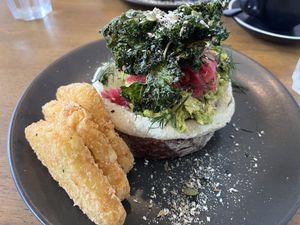 California Toast - my new FAVOURITE!!!  at Dicki's in New Farm