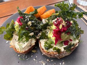 California Toast - best on field...  at Dicki's in New Farm