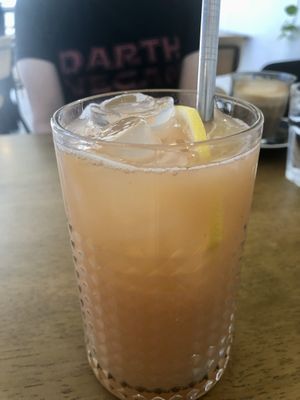 Freshly pressed juice  at Dicki's in New Farm