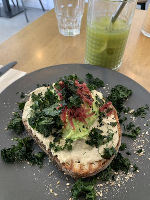 Californian toast  at Dicki's in New Farm