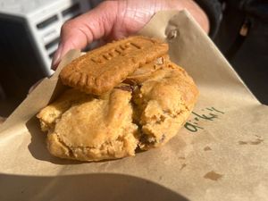 Biscoff cookie 🍪   at Dicki's in New Farm