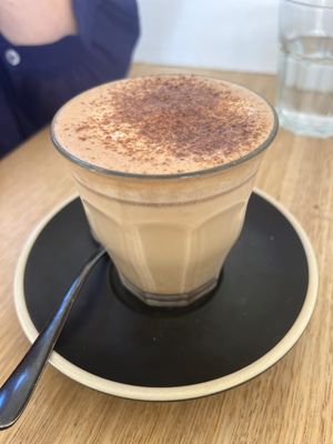 Soy chai lattee  at Dicki's in New Farm