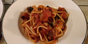 Ratatouille linguine at The Red Tomato in Langkawi