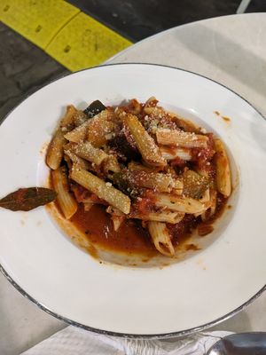 Ratatouille penne at The Red Tomato in Langkawi
