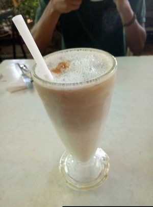 Soy latte at The Red Tomato in Langkawi
