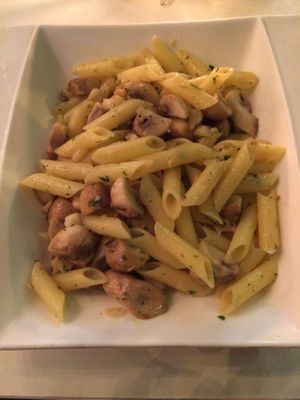 Alio olio gf penne at The Red Tomato in Langkawi