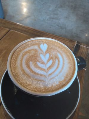 Capuchino at DoceCuarenta in La Paz
