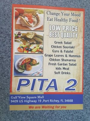 Flyer at Pita 2 in Port Richey