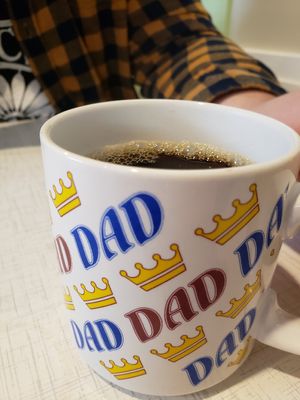 cute mom and dad mugs for all their coffee! at Anna's House - E Beltline in Grand Rapids