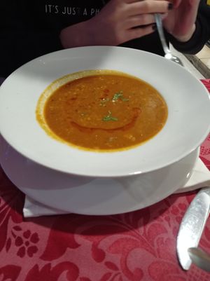 Soup at Indian Palace in Funchal