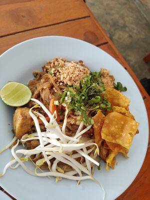 Pad Thai at Vegetarian - Chakungrao in Kampaeng Phet