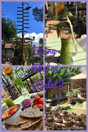 Todo muy bueno y un sitio precioso at Biang Bistro in Da Lat