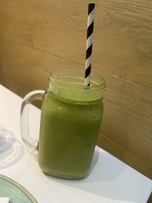 green smoothie  at Tuttis in London