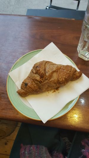 Vegan berry croissant at Tuttis in London