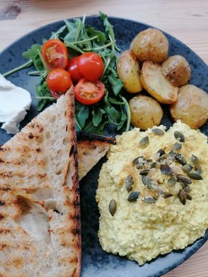 Scrambled Tofu at Jord in Malmo