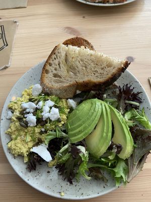 Tofu & avocado sandwich 🥪 at Jord in Malmo