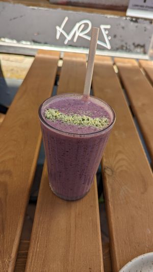 Blueberry Smoothie at Jord in Malmo