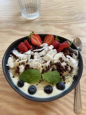 Granola Bowl 🍓   at Jord in Malmo
