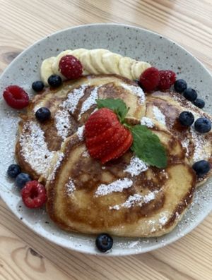 Vegan pancakes   at Jord in Malmo