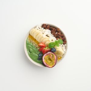 Matcha bowl at Jord in Malmo