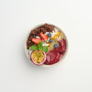 Berry bowl at Jord in Malmo