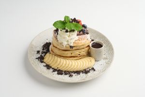 American vegan pancakes Luxury   at Jord in Malmo
