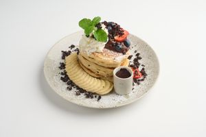 American vegan pancakes Luxury  at Jord in Malmo