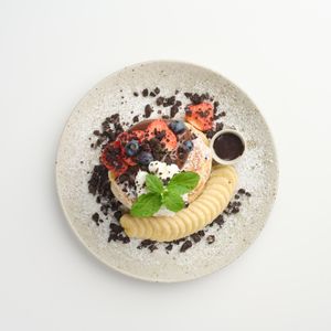 American vegan pancakes Luxury  at Jord in Malmo