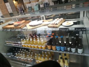 Desserts and drinks at Jord in Malmo