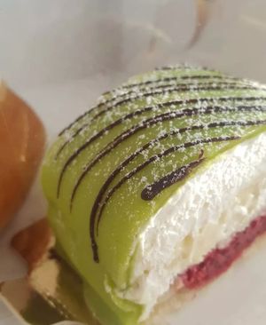 Princess cake at Bageri Leve in Malmo