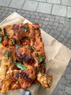 Foccacia with Tomato & Basil   at Bageri Leve in Malmo