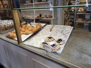 Vegan croissants and other pastries at Bageri Leve in Malmo