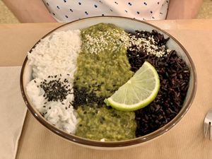 Dhal d’épinards  at Riz Riz - Marais in Paris