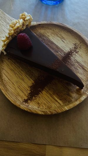 Gateau au chocolate fondant, sans gluten   at Riz Riz - Marais in Paris